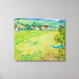 Impressão Em Tela Vincent van Gogh - Vista dos navios perto de Auver