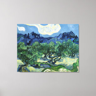 Impressão Em Tela Vincent van Gogh's Olive Trees
