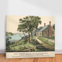 Vintage 1732 Birthplace de George Washington