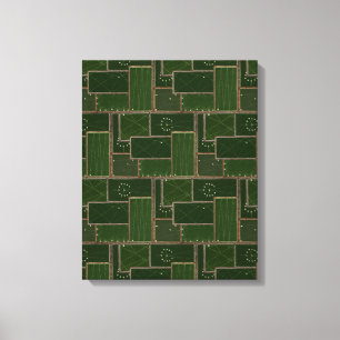 Impressão Em Tela Vintage Billiards Mesa Piscina Piscina