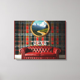 Impressão Em Tela Vintage Chic