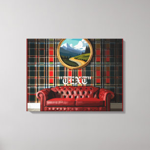 Impressão Em Tela Vintage Chic