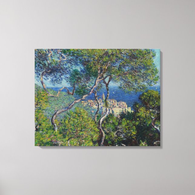 Impressão Em Tela Vintage Claude Monet Bordighera (Frente)