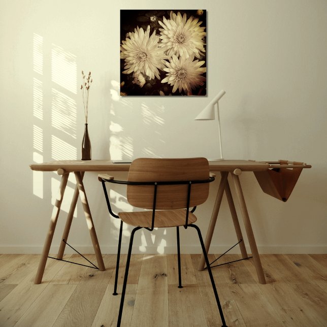 Impressão Em Tela Vintage Floral (Criador carregado)