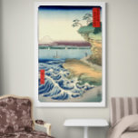 Impressão Em Tela Vintage Japonês Ukiyo-e Art Boushu hota no kaigan<br><div class="desc">Boushu hota no kaigan Andō, Hiroshige 1858 Ukiyo-e impressão da Biblioteca do Congresso. Vintage japonesa Ukiyo-e art é um gênero de impressões japoneses de madeira que foram produzidos entre os séculos 17 e 19 durante o período Edo no Japão. O termo "Ukiyo-e" significa literalmente "imagens do mundo flutuante", que se...</div>