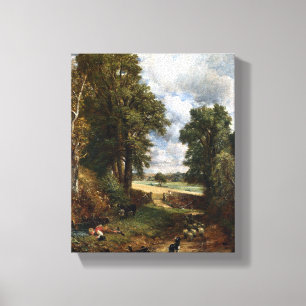 Impressão Em Tela Vintage John Constable The Cornfield