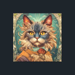 Impressão Em Tela Vintage Pop Art Louis Wain Estilo Retroativo<br><div class="desc">Vintage Pop Art Louis Wain Estilo Retroativo</div>