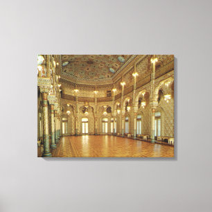Impressão Em Tela Vintage Portugal, Porto Arab Hall, Bolsa de Valore