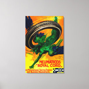 Impressão Em Tela Vintage real PosterEurope do cabo de Neumaticos