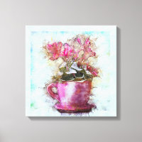 Vintage Style Chique Violeta Saucer da Taça Lilac