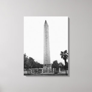 Impressão Em Tela Vintage Turkey Istambul Obelisk de Theodosius