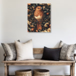 Impressão Em Tela Vintage William Morris Style Bird Vines<br><div class="desc">Esta incrível e vintage arte de canvas estilo William Morris traz a natureza para sua casa em estilo colorido. A design apresenta um pássaro marrom sereno gravado em cipós florais em cores ricas de ferrugem verde, marrom, preta, bronzeada e macia. Uma bela adição a qualquer decoração. Criado pela imprensa simplesmente...</div>