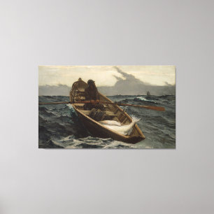Impressão Em Tela Vintage Winslow Homer Halibut Pesca