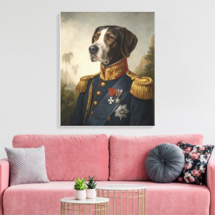 Impressão Em Tela Vintagem Digital Personalizada para Retrato Geral