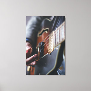 Impressão Em Tela Violão Bass legal