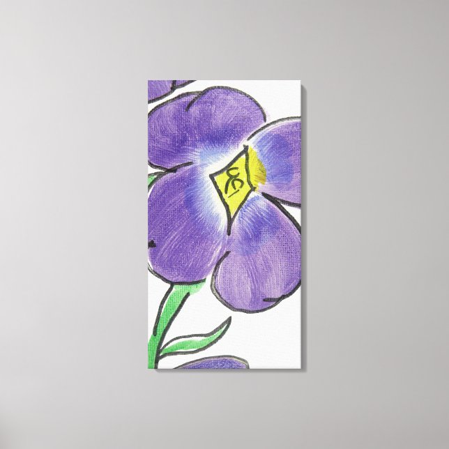 Impressão Em Tela "Violet" D.C.B.-2022 (Frente)