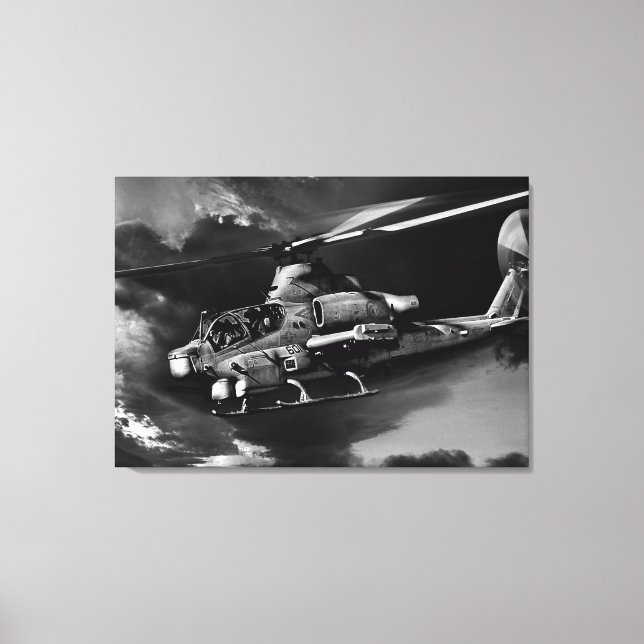 Impressão Em Tela Viper AH-1Z (Frente)