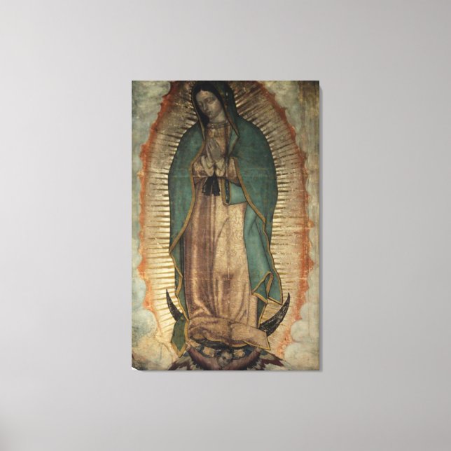 Impressão Em Tela Virgen de Guadalupe (Frente)