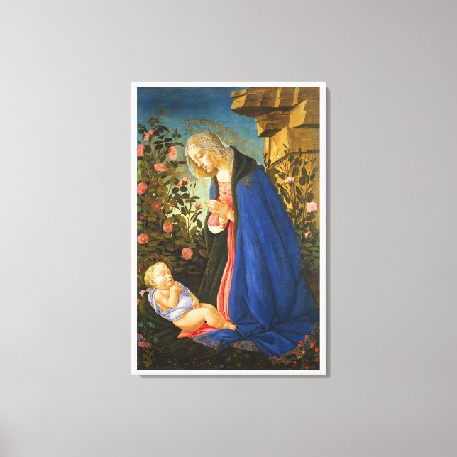 IMPRESSÃO EM TELA VIRGIN ADORANDO CRIANÇAS DE CRISTO SONORO (Frente)