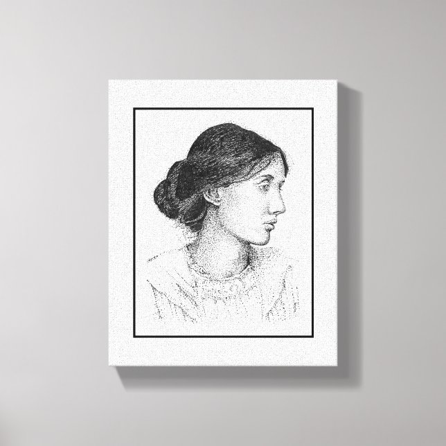 Impressão Em Tela Virginia Woolf 2004 Mark Edward Westerfield (Frente)