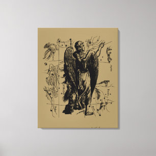 Impressão Em Tela Virgo constelação Hevelius 1690 Sept 22 do 23 de