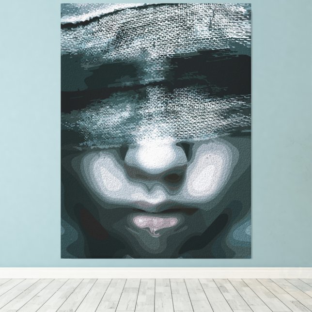 Impressão Em Tela Visão Associada: Silêncio Compelido (Insitu(piso de madeira))