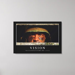 Impressão Em Tela Visão: Citações inspiradas