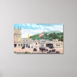 Impressão Em Tela Visão de Laemmle Boulevard da Cidade Universal