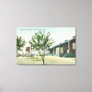 Impressão Em Tela Visão Exterior da Caneria Sunnyvale