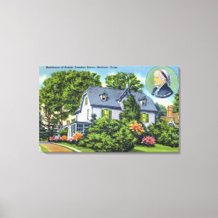 Impressão Em Tela Visão Exterior de Harriet Beecher Stowe