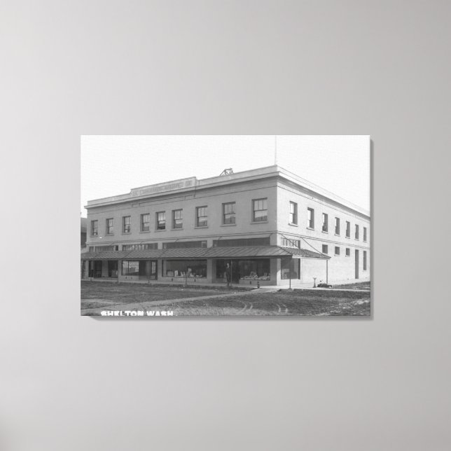 Impressão Em Tela Visão Exterior do Bldg de Lumbermens (Frente)