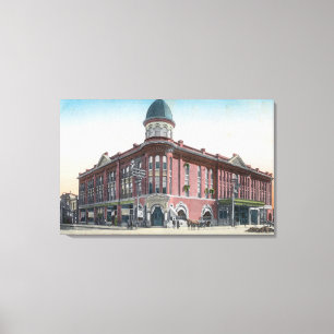 Impressão Em Tela Visão Exterior do Hotel Stewart