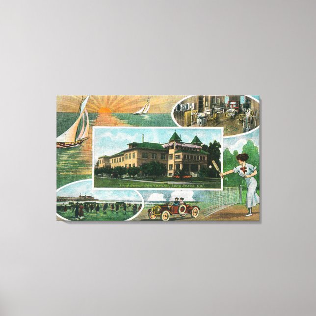 Impressão Em Tela Visão Exterior do Sanitário e Vistas Cênicas (Frente)