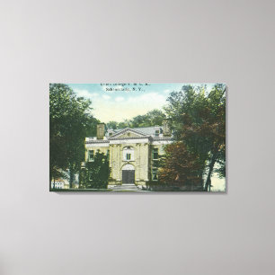 Impressão Em Tela Visão Exterior do Union College YMCA