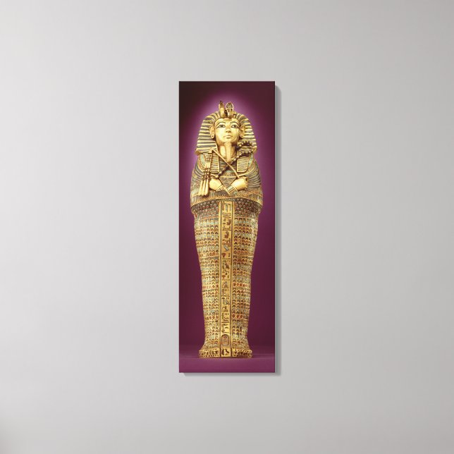 Impressão Em Tela Visão frontal de um dos caixões canóticos (Frente)