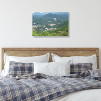 Impressão Em Tela Visão geral de Gatlinburg, Tennessee