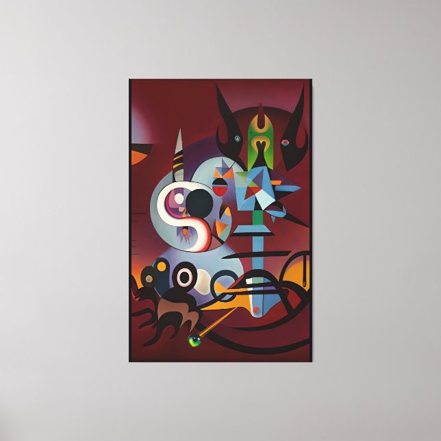 Impressão Em Tela Vision of a Midnight Ritual - Ken Gage Art (Frente)