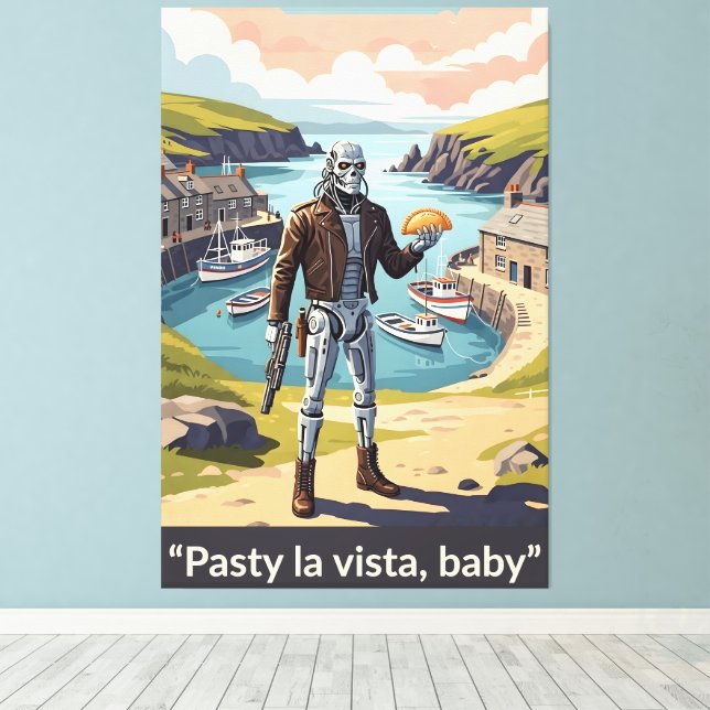 Impressão Em Tela Visite Filme de Comédia Inglês Falso da Cornualha (Insitu(piso de madeira))