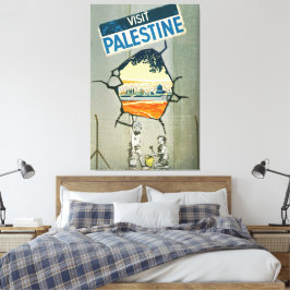 Impressão Em Tela Visite Palestina Beach Boys