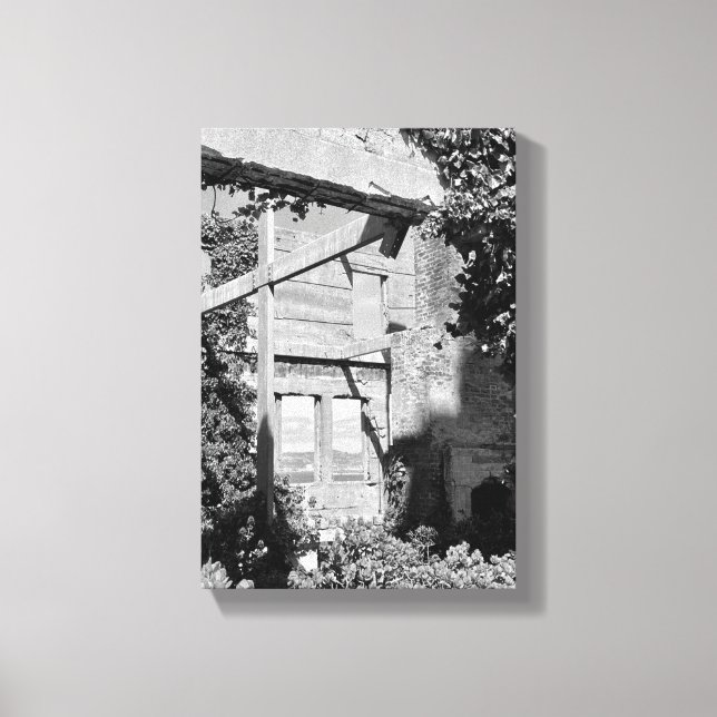 Impressão Em Tela Visões da Ilha de Alcatraz (Frente)