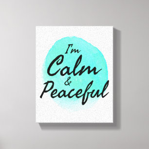 Impressão Em Tela Visões de boas condições inspiradoras para os t