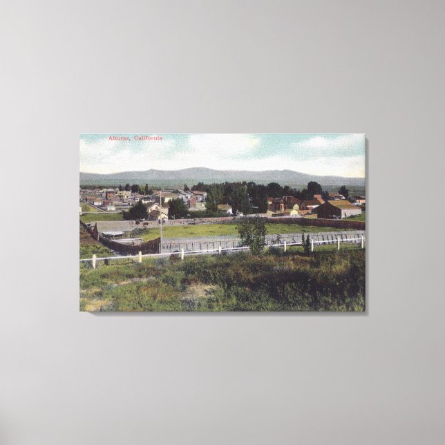 Impressão Em Tela Vista aérea da Cidade das Alturas, AC (Frente)