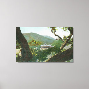 Impressão Em Tela Vista aérea do hotel médico dos primaveras de