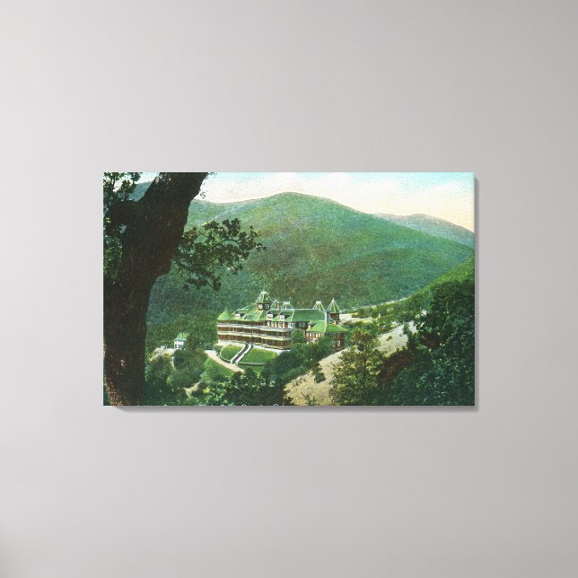 Impressão Em Tela Vista aérea do Hotel Witter Primavera Exterior (Frente)