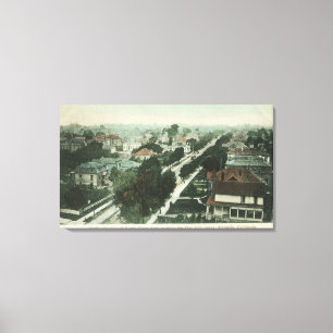 Impressão Em Tela Vista aérea dos Papais noeis Clara AveAlameda, CA