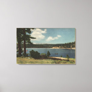 Impressão Em Tela Vista da baía do Grout de Dana Point