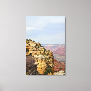 Impressão Em Tela Vista da estrada da Vista do Deserto na falésia do