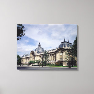 Impressão Em Tela Vista da fachada do Petit Palais