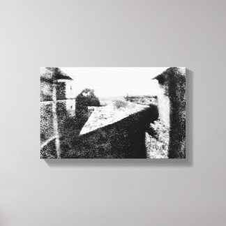 Impressão Em Tela Vista da janela em Le Gras