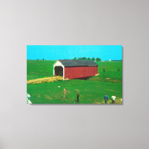 Impressão Em Tela Vista da ponte de Catlin